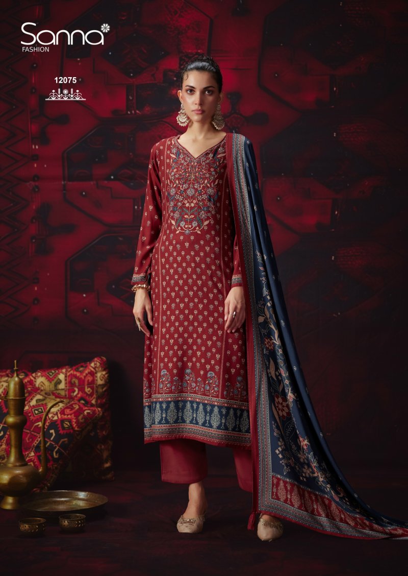 Khwaab By Sanna Viscose Pashmina Dress Materials